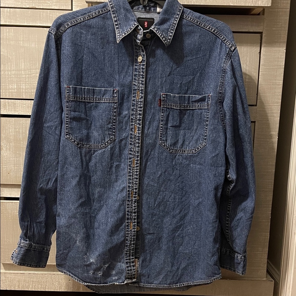 Levi's Blue Denim Shirt